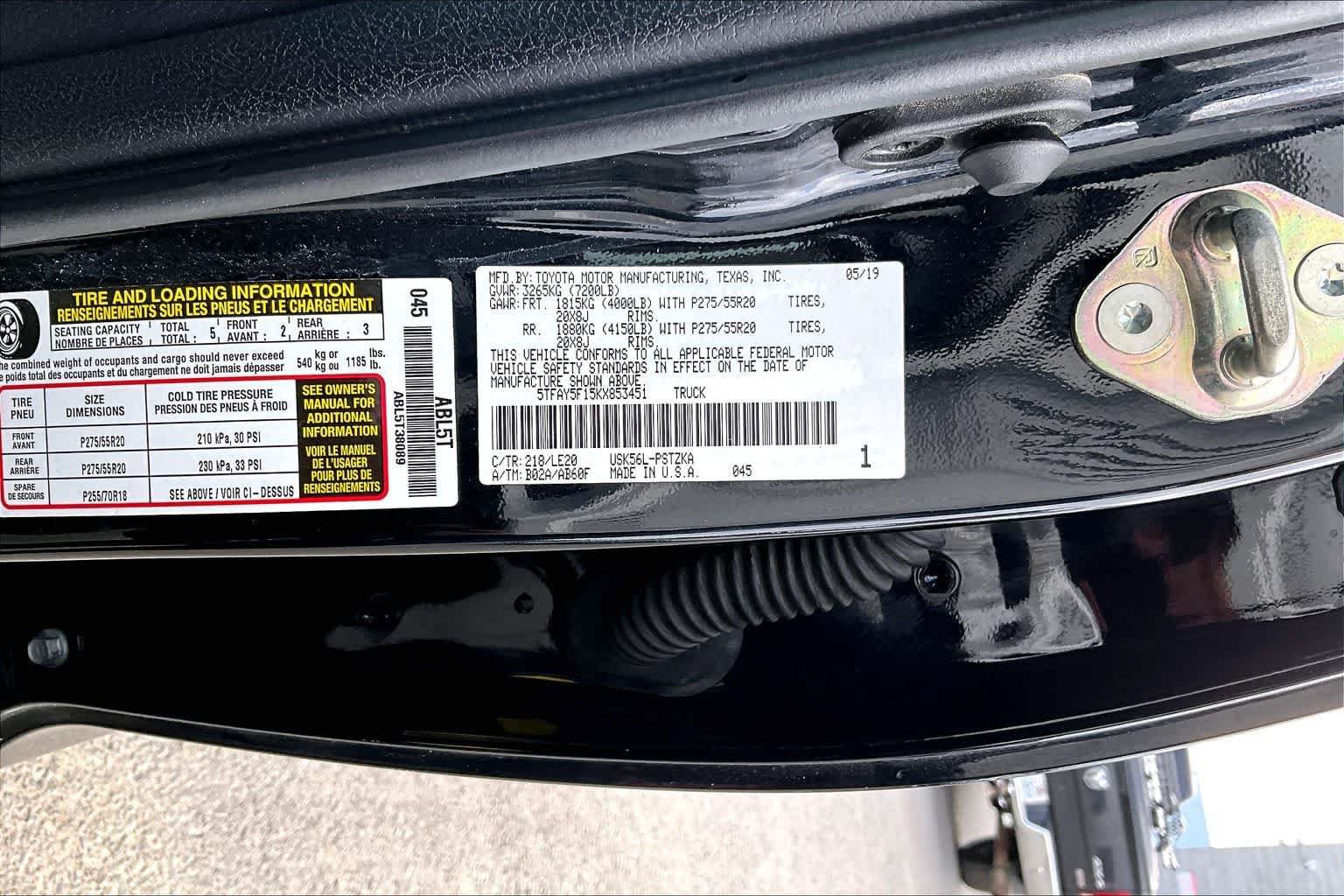 Used 2019 Toyota Tundra Platinum AWD/4WD image 21