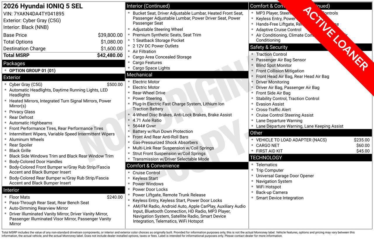 New 2026 Hyundai Ioniq 5 SEL image 36