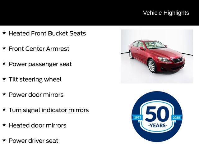 Used 2012 Lexus IS 250 AWD w/ Premium Pkg Value Edition image 11