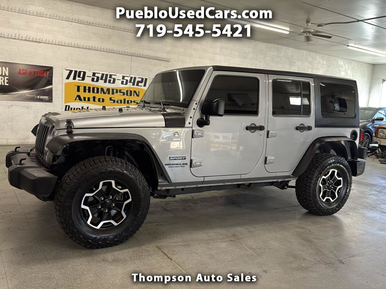 Used 2016 Jeep Wrangler Unlimited Sport w/ Quick Order Package 24S AWD/4WD image 1
