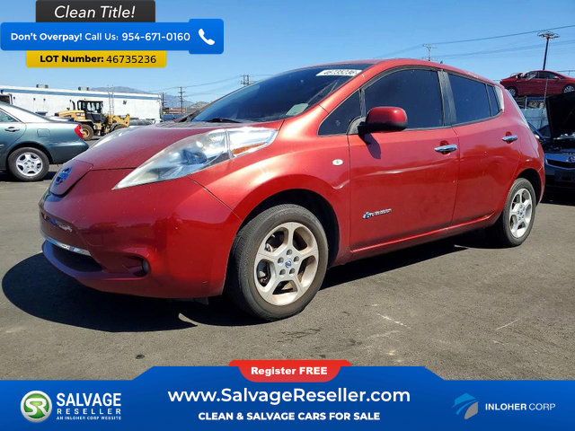 Used 2011 Nissan Leaf FWD image 1