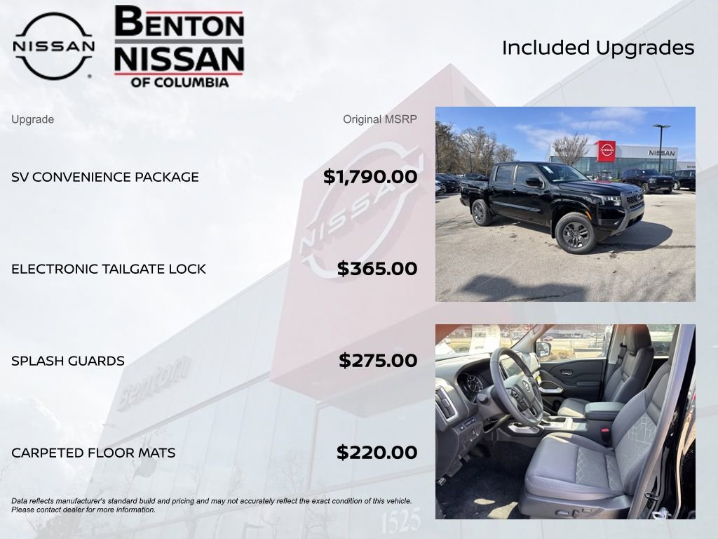 New 2026 Nissan Frontier SV w/ SV Convenience Package image 7
