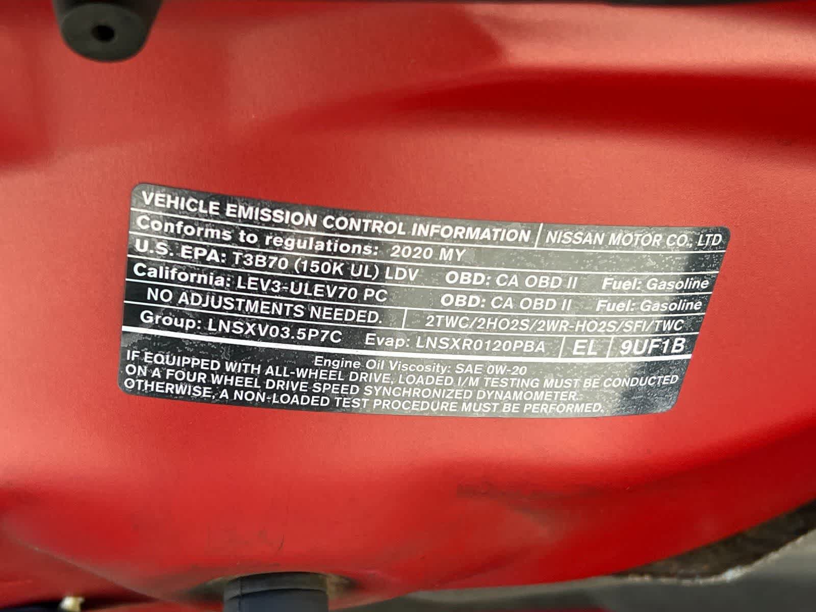 Used 2020 Nissan Murano SL FWD image 31