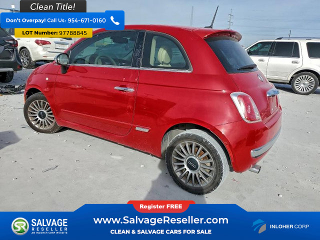 Used 2014 FIAT 500 Lounge w/ Luxury Leather Package image 3