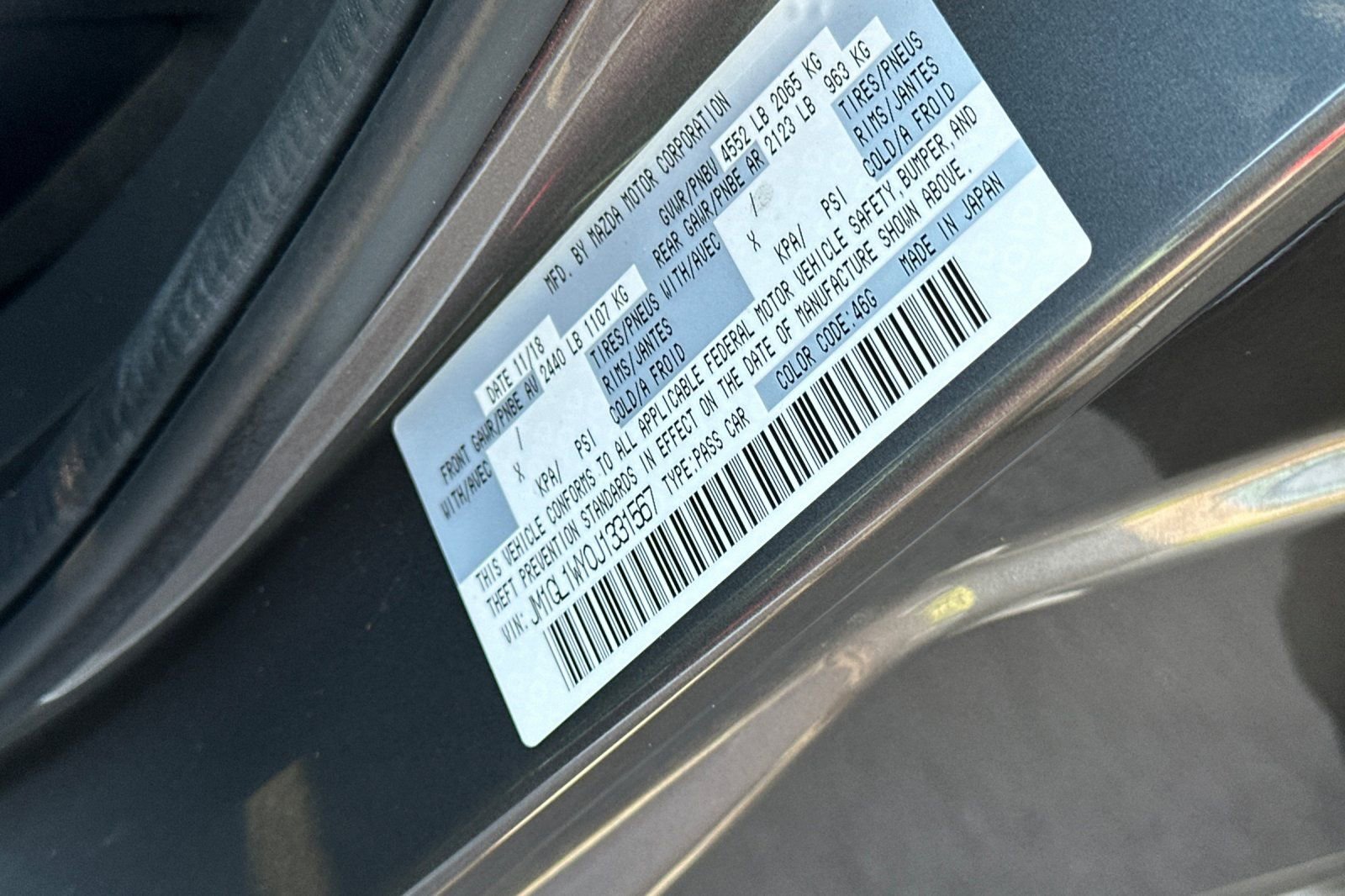 Used 2018 MAZDA MAZDA6 Grand Touring Reserve image 40