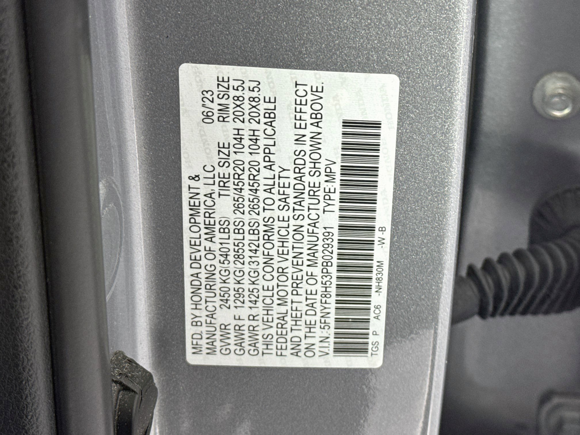 Certified 2023 Honda Passport EX-L image 32