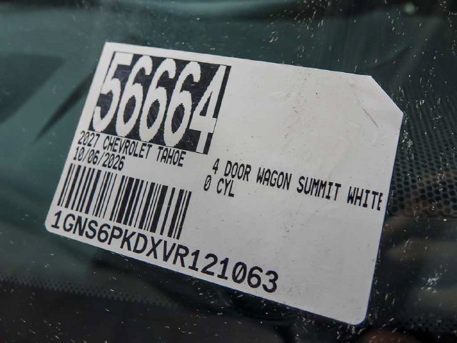 New 2027 Chevrolet Tahoe Z71 w/ Comfort Package AWD/4WD image 27
