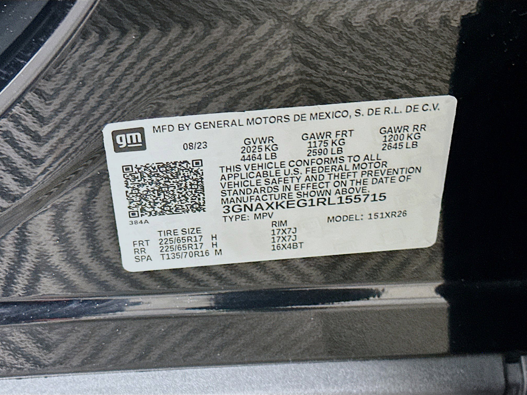 Used 2024 Chevrolet Equinox LT w/ LPO, Floor Liner Package FWD image 12