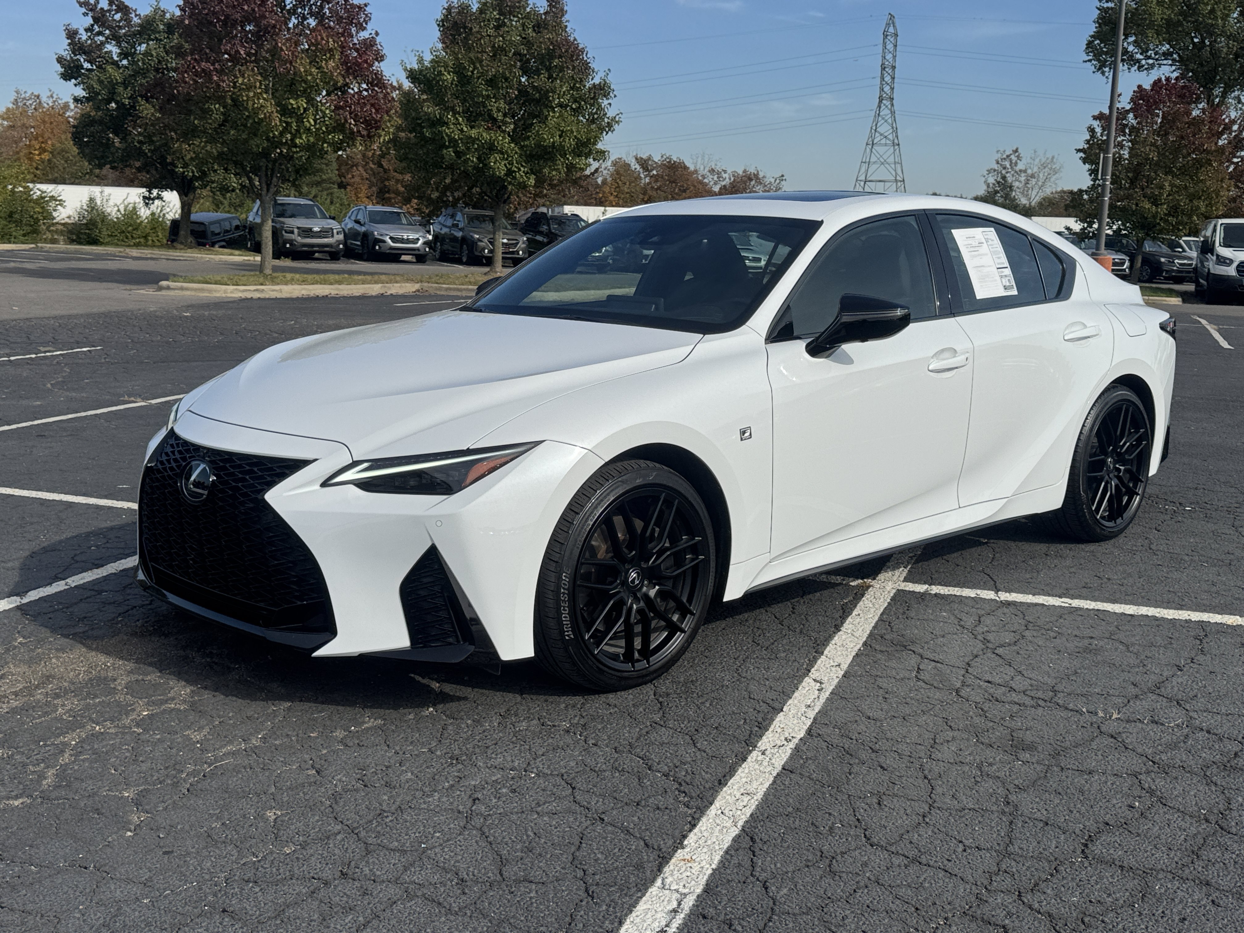 Used 2024 Lexus IS 350 F Sport w/ Blackout Package AWD/4WD image 4