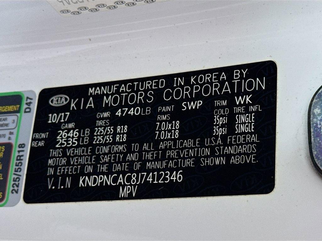 Used 2018 Kia Sportage EX w/ EX Premium Package image 34