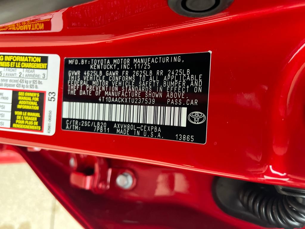 New 2026 Toyota Camry XSE image 29