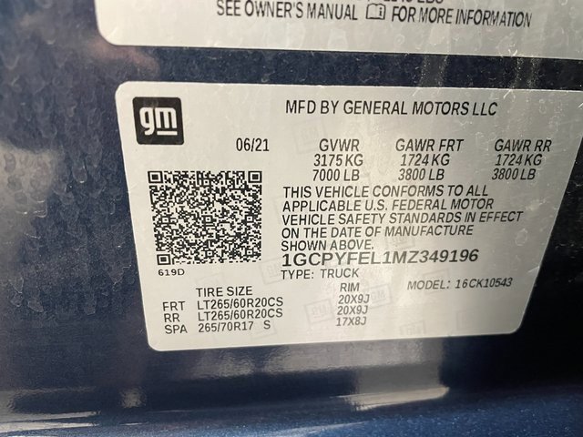 Used 2021 Chevrolet Silverado 1500 LT Trail Boss w/ Convenience Package II image 26