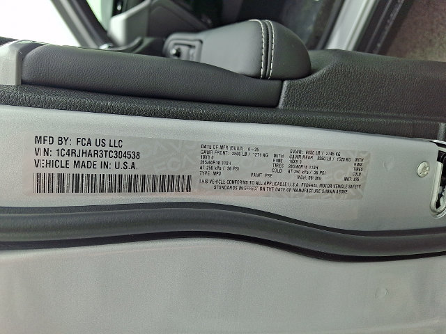 New 2026 Jeep Grand Cherokee Altitude AWD/4WD image 19
