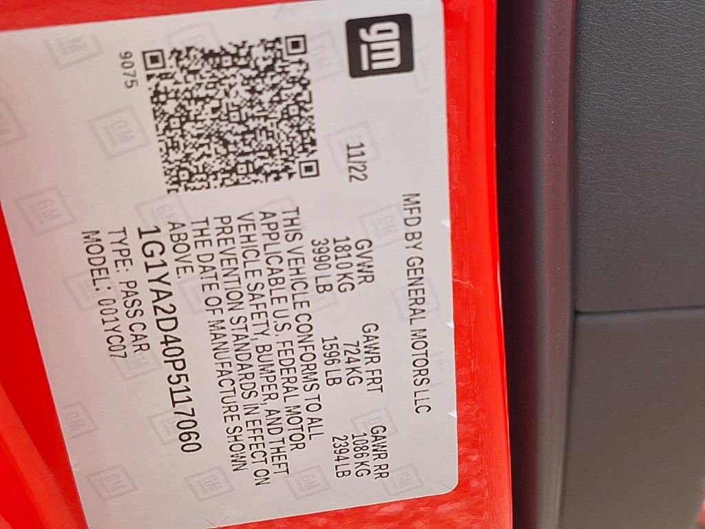 Used 2023 Chevrolet Corvette Stingray Coupe w/ 1LT image 15