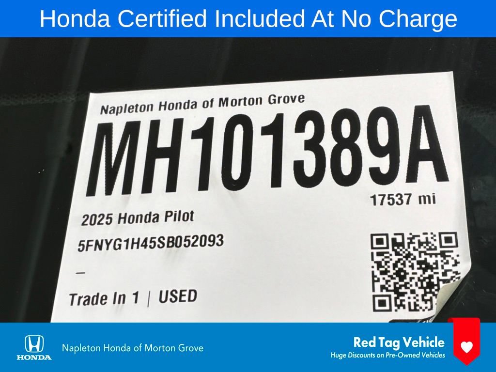 Certified 2025 Honda Pilot EX-L image 36
