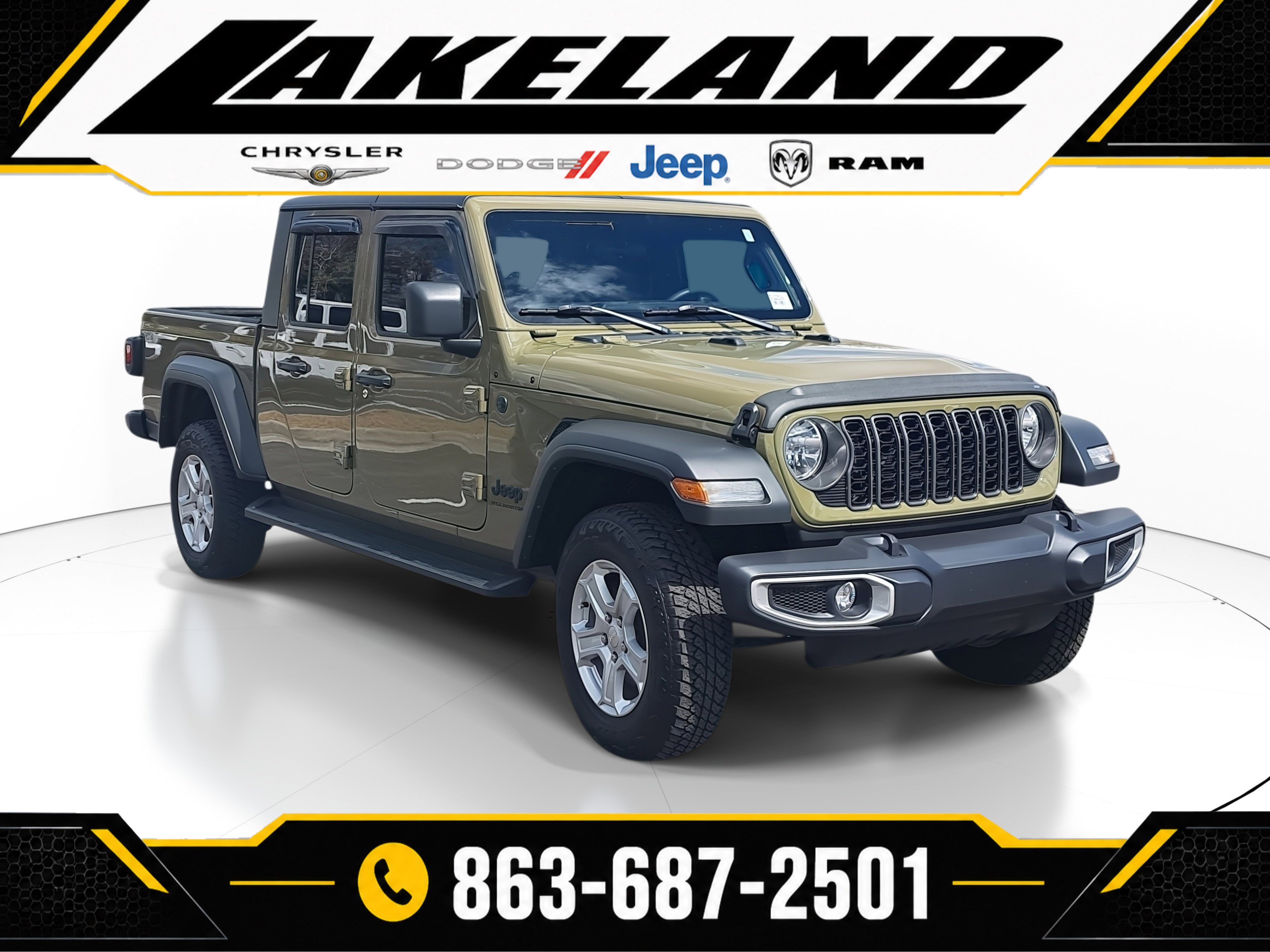 Used 2025 Jeep Gladiator Sport AWD/4WD image 1