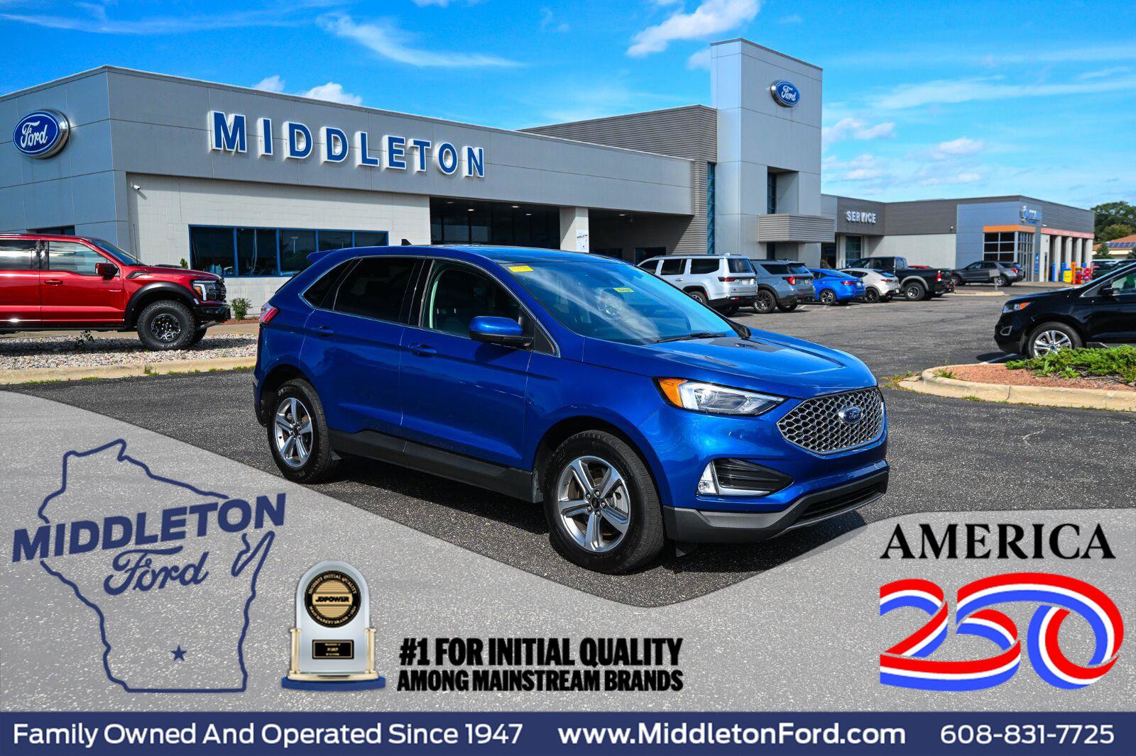 Certified 2024 Ford Edge SEL w/ Convenience Package AWD/4WD image 1