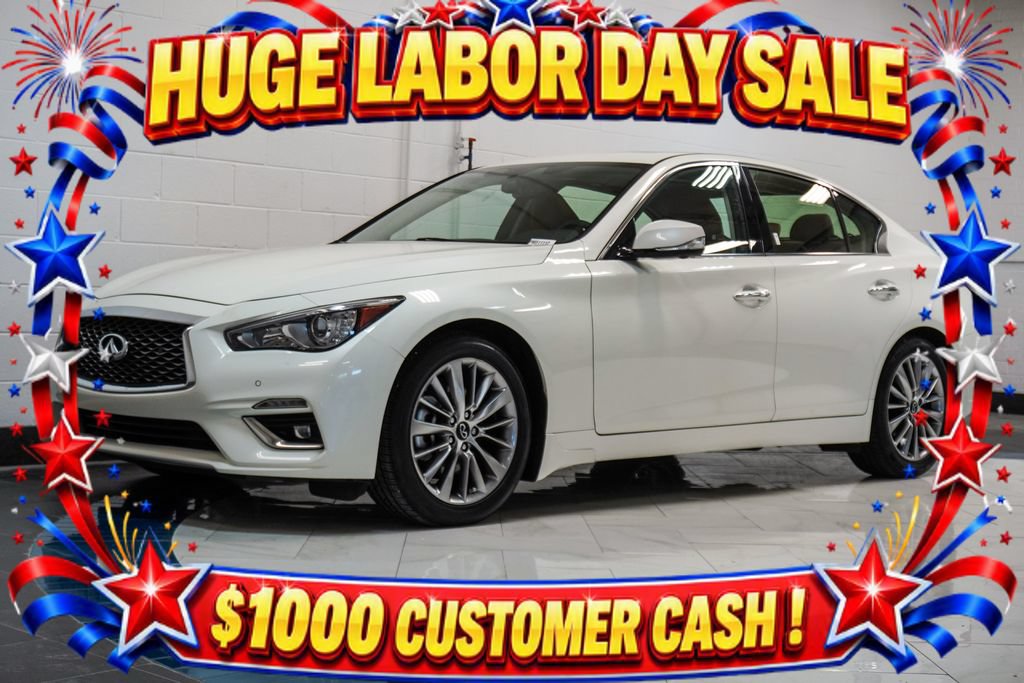 Used 2023 INFINITI Q50 Luxe w/ Cargo Package RWD image 4