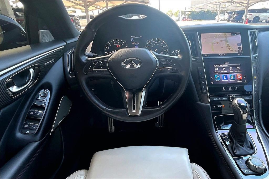 Certified 2021 INFINITI Q50 Red Sport 400 w/ Proactive Package image 7