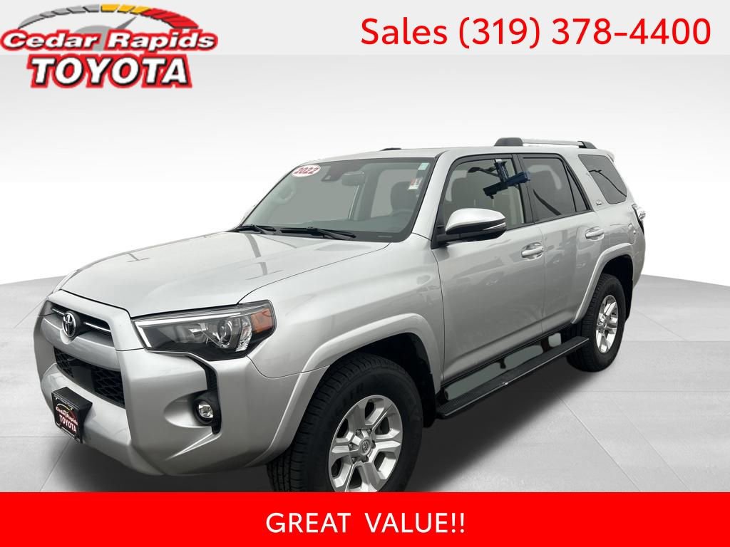 Certified 2022 Toyota 4Runner SR5 Premium w/ Moonroof Package image 1