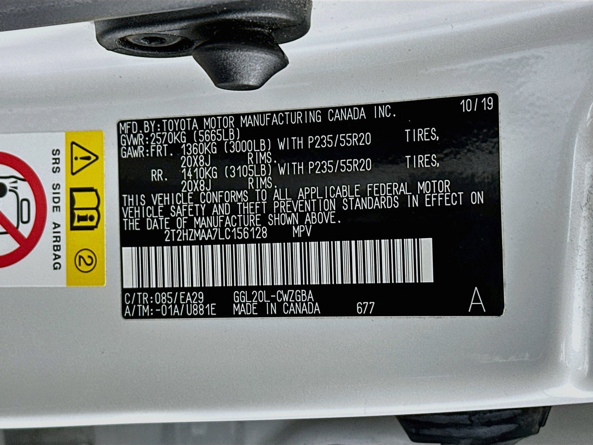 Used 2020 Lexus RX 350 FWD w/ Premium Package image 12