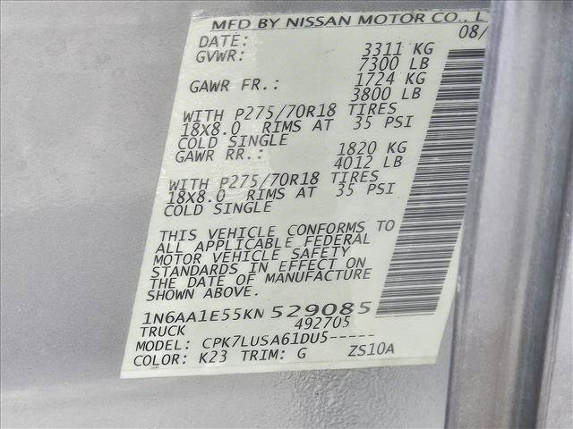 Used 2019 Nissan Titan PRO-4X image 23