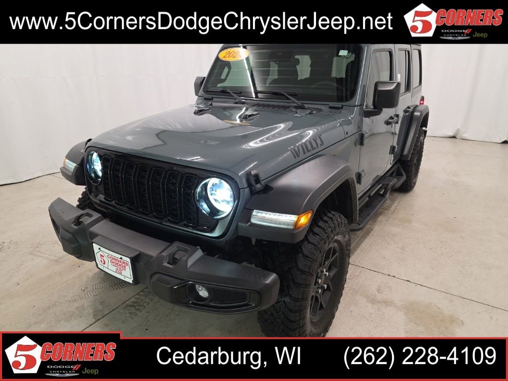 Used 2024 Jeep Wrangler Unlimited Sport AWD/4WD image 1