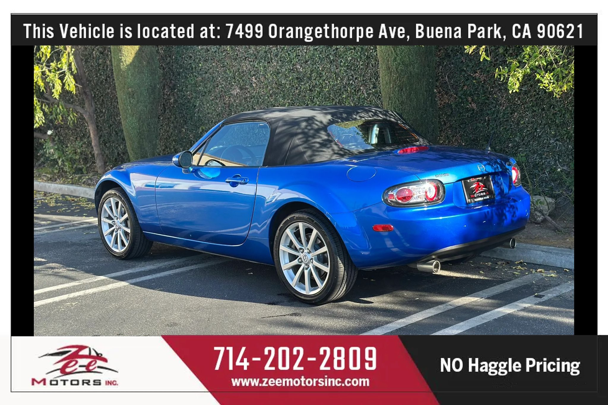 Used 2006 MAZDA MX-5 Miata Grand Touring w/ Premium Pkg RWD image 10