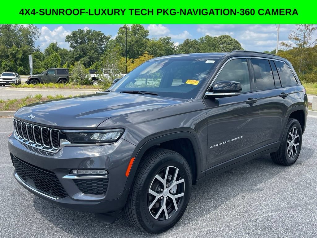 Certified 2025 Jeep Grand Cherokee Limited w/ Luxury Tech Group II AWD/4WD image 1