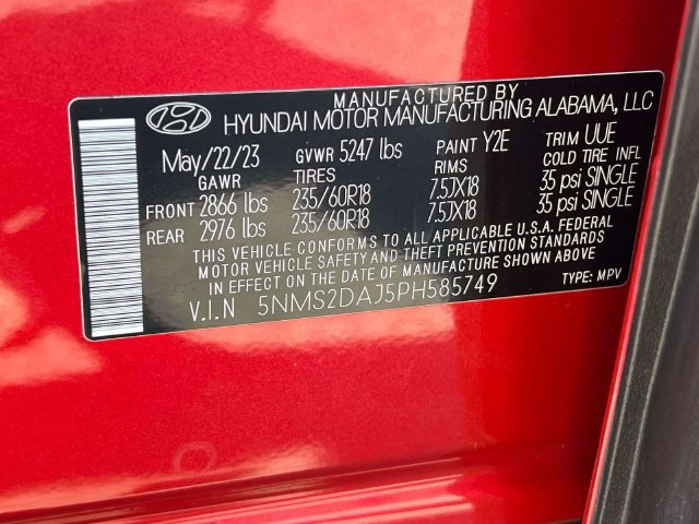 Used 2023 Hyundai Santa Fe SEL AWD/4WD image 22