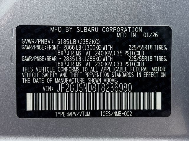 New 2026 Subaru Crosstrek 2.5i Limited image 31