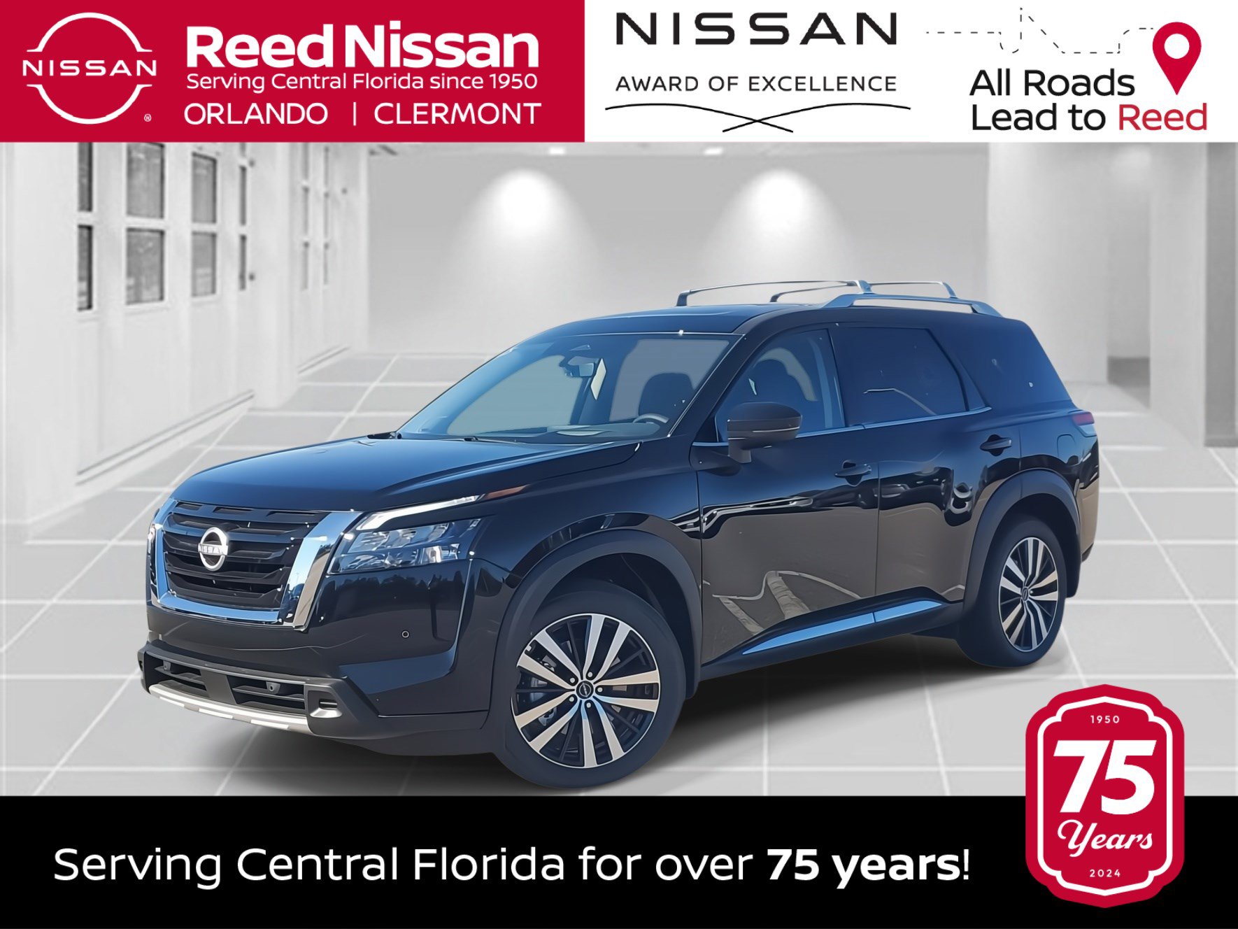 New 2025 Nissan Pathfinder Platinum
