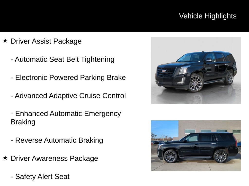 Used 2020 Cadillac Escalade Premium Luxury w/ Escalade Sport Edition image 10