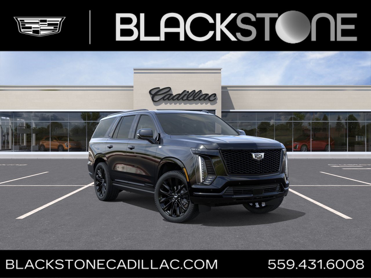 New 2026 Cadillac Escalade Platinum Sport w/ LPO, ONYX Package AWD/4WD image 1