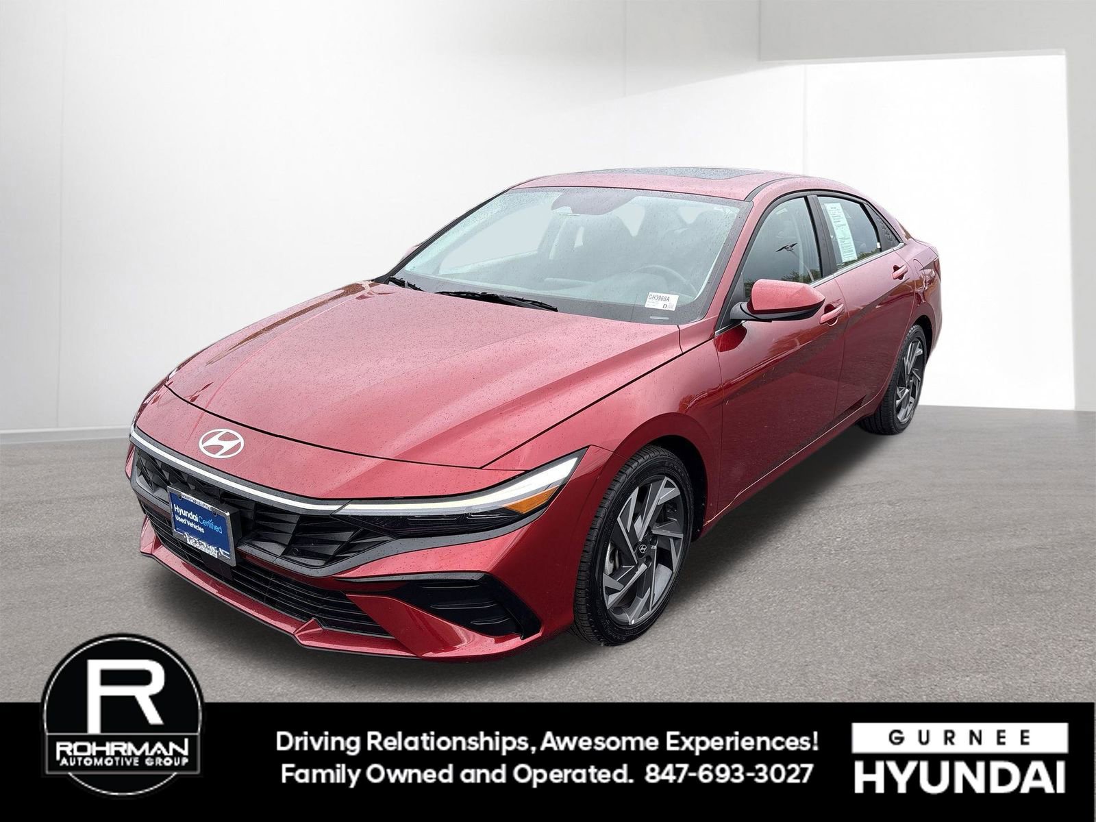 Certified 2024 Hyundai Elantra SEL w/ Convenience Package