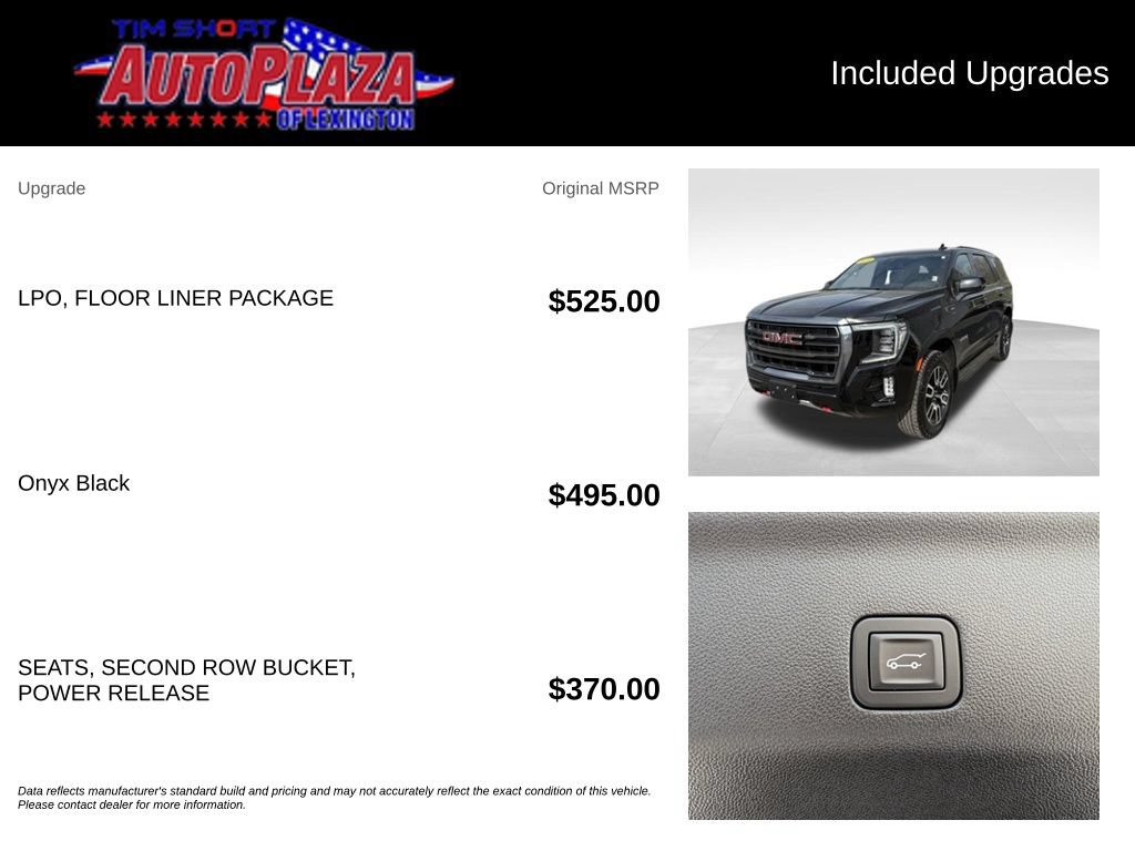 Used 2024 GMC Yukon AT4 w/ LPO, Floor Liner Package AWD/4WD image 22