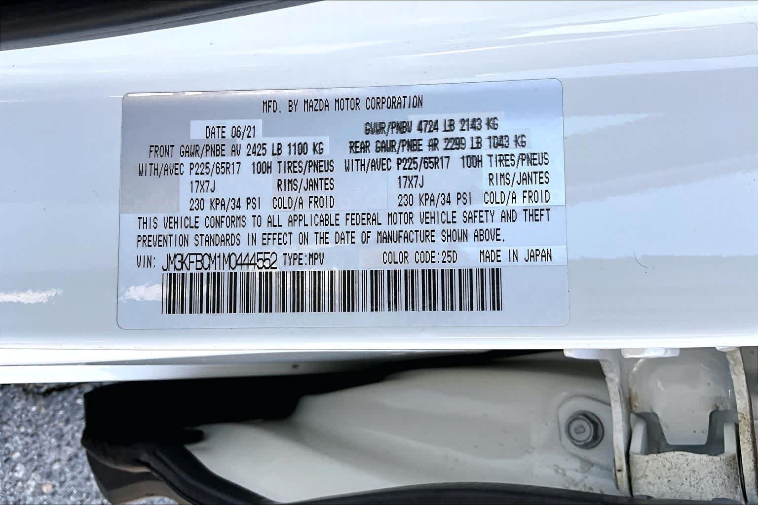 Used 2021 MAZDA CX-5 Touring AWD/4WD image 33