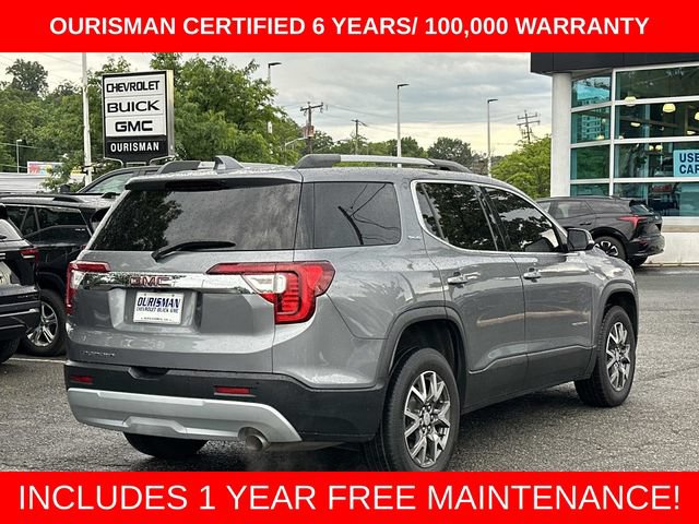 Used 2021 GMC Acadia SLE w/ Driver Convenience Package FWD image 2