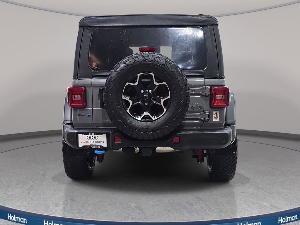 Used 2021 Jeep Wrangler Unlimited Rubicon 4xe w/ Steel Bumper Group image 7