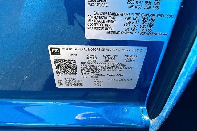 Certified 2023 Chevrolet Silverado 1500 ZR2 w/ Technology Package image 24