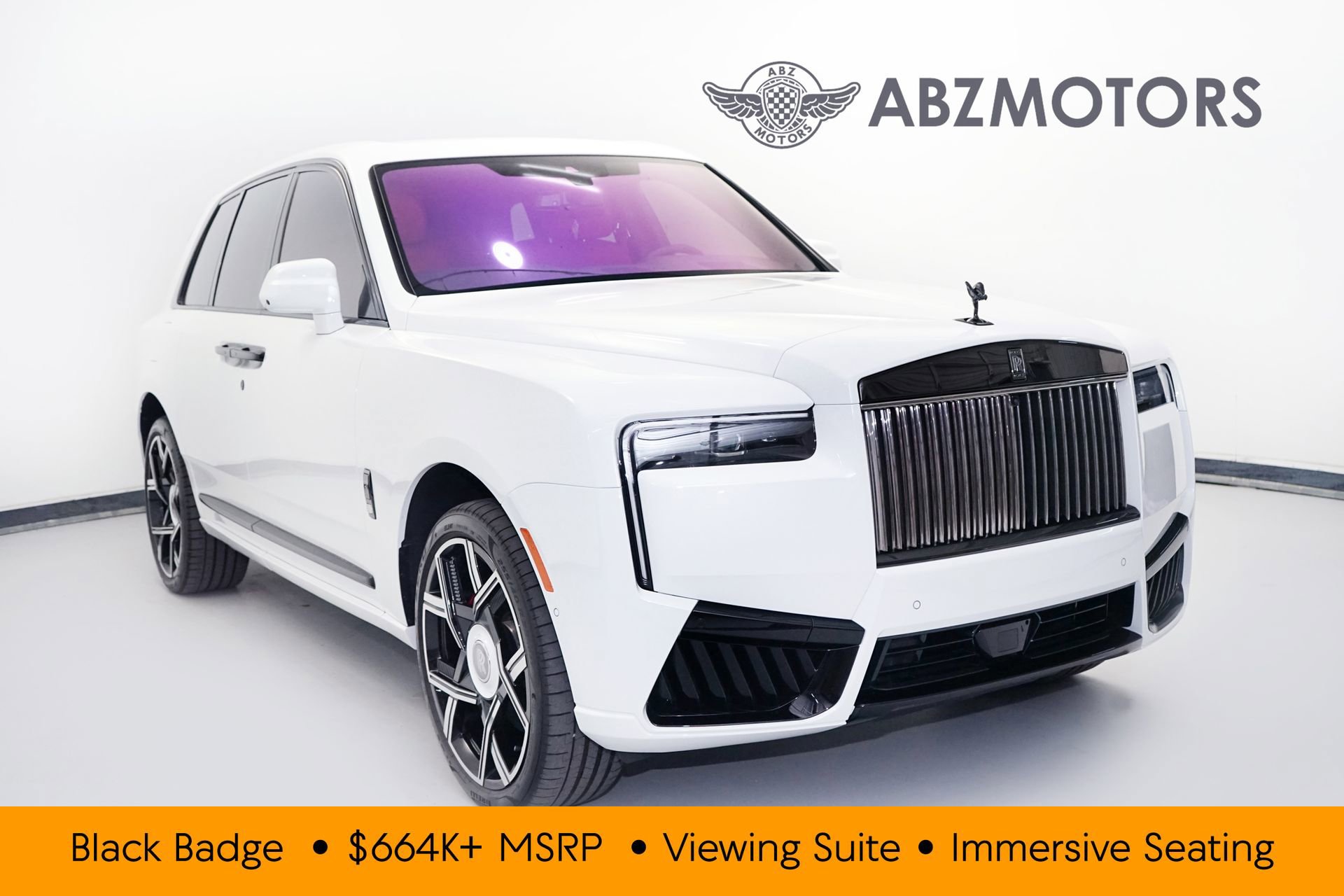 Used 2025 Rolls-Royce Cullinan Black Badge w/ Leather Finishing Pack