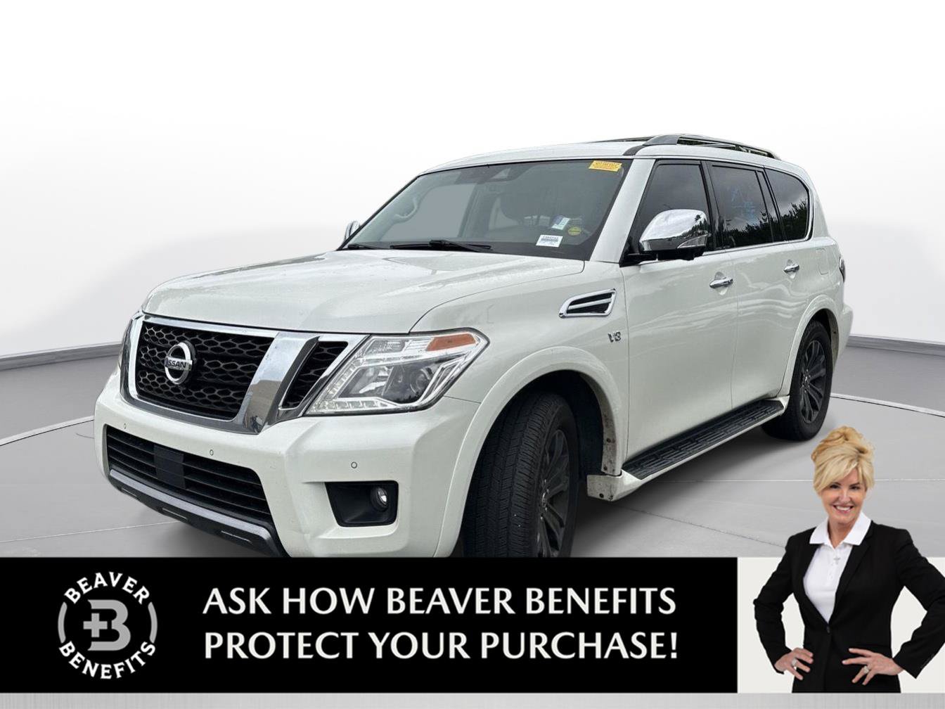Used 2020 Nissan Armada Platinum w/ Captain's Chairs Package