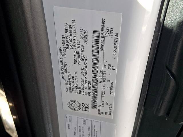 Certified 2021 Ford Transit 250 148 High Roof Extended RWD image 29