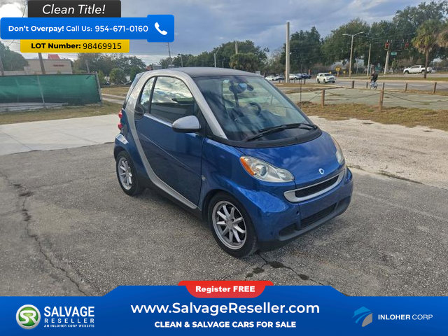 Used 2008 smart fortwo Coupe