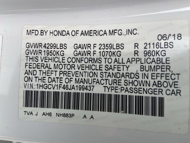 Used 2018 Honda Accord EX image 37