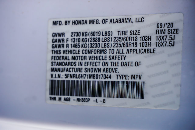 Used 2021 Honda Odyssey EX-L image 37