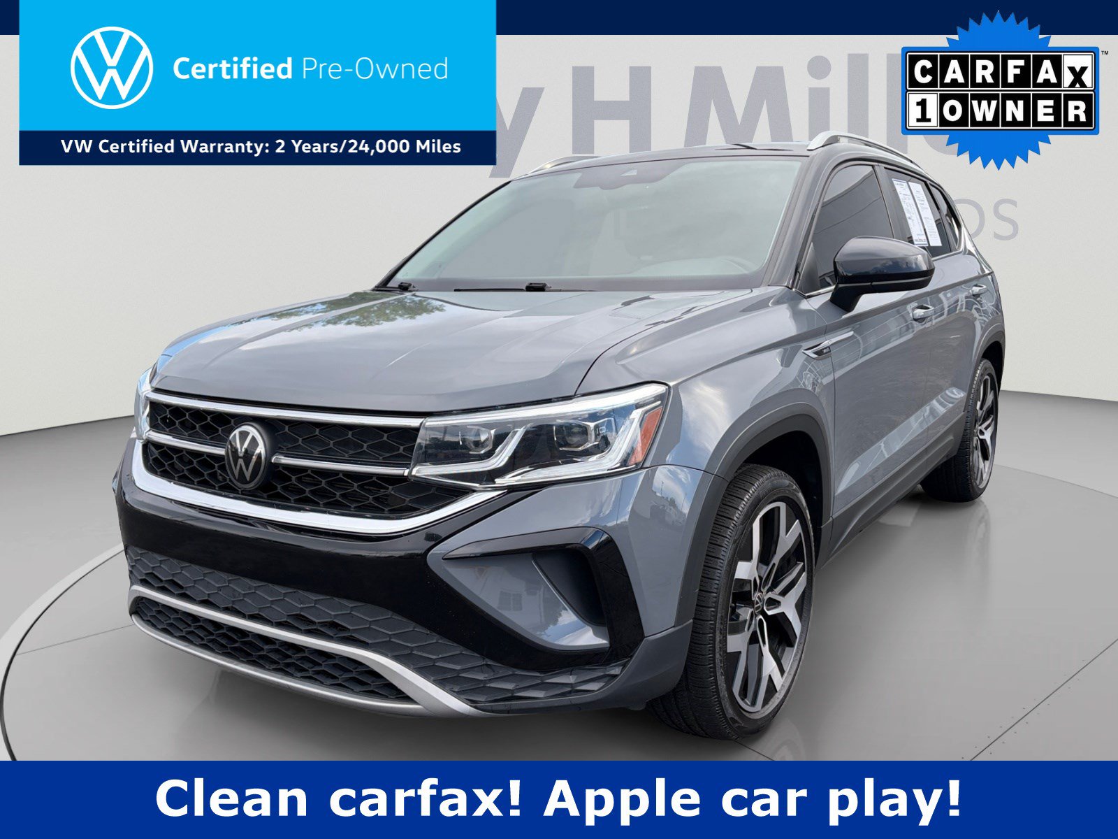 Certified 2023 Volkswagen Taos SEL AWD/4WD image 1
