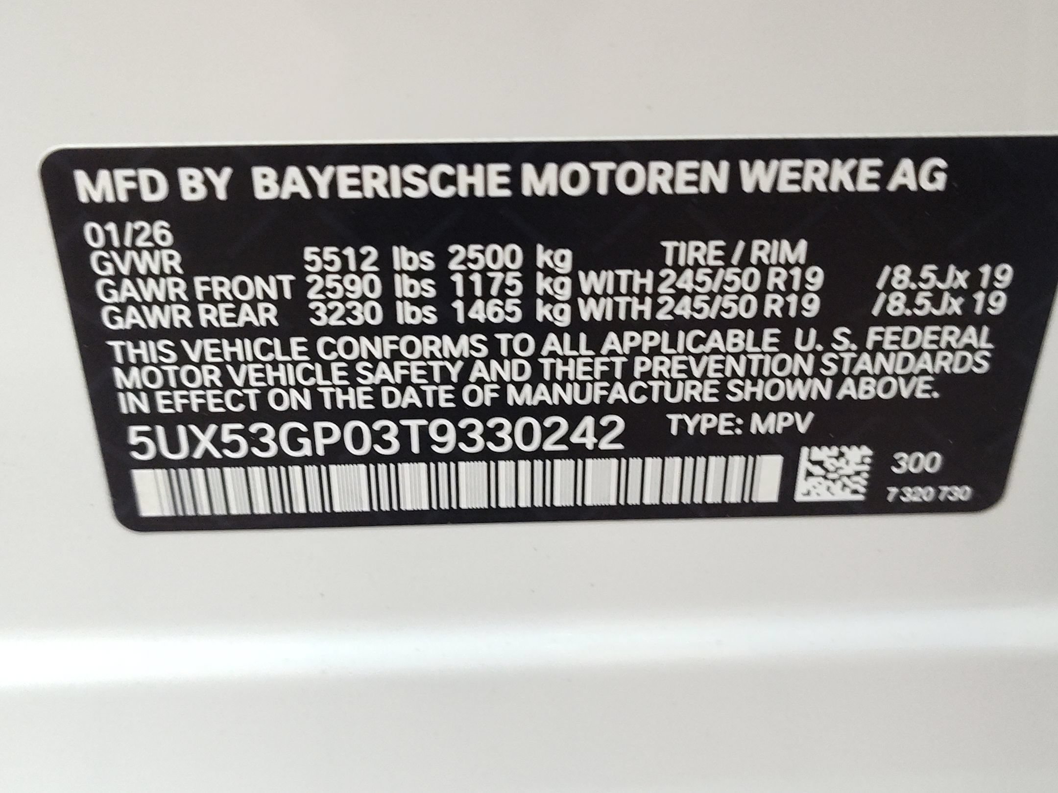 Used 2026 BMW X3 xDrive30i w/ M Sport Package AWD/4WD image 27