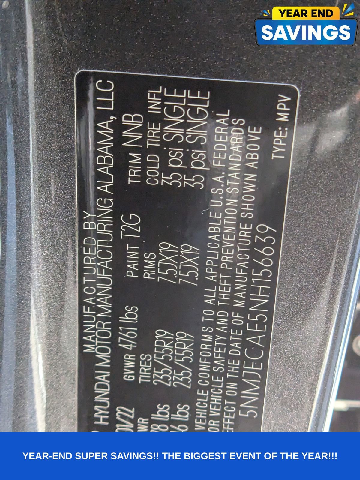 Used 2022 Hyundai Tucson Limited image 43