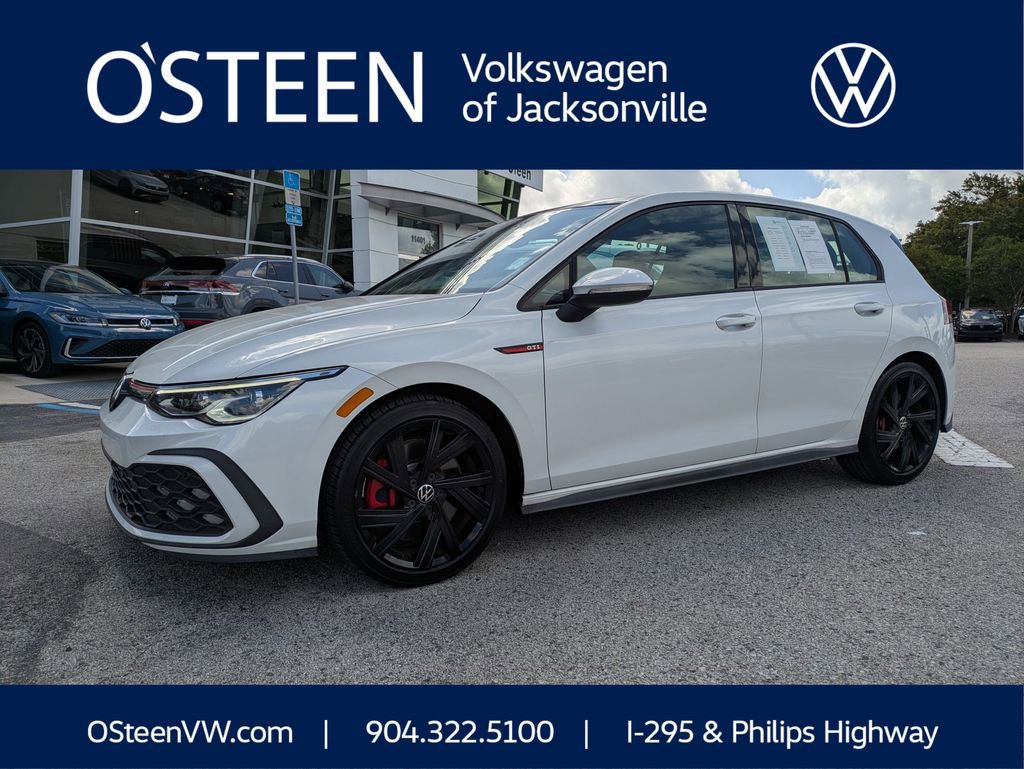 Certified 2023 Volkswagen GTI SE w/ Black Wheel Package